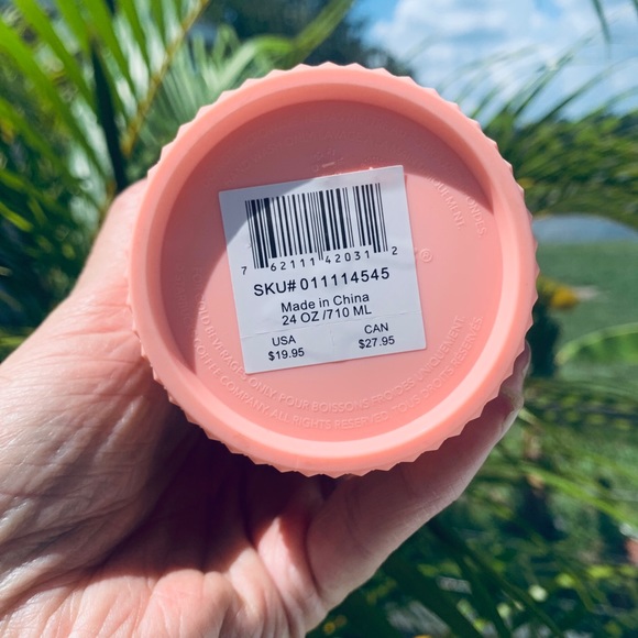 Starbucks 2020 Baby Pink Soft Touch Studded Tumbler Cold Cup Venti 24oz US HTF - Picture 8 of 10